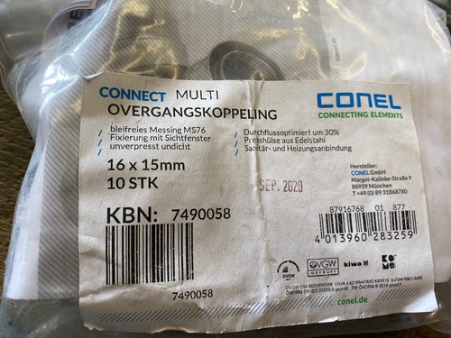 10x conel alpex duo coupling - alpex,