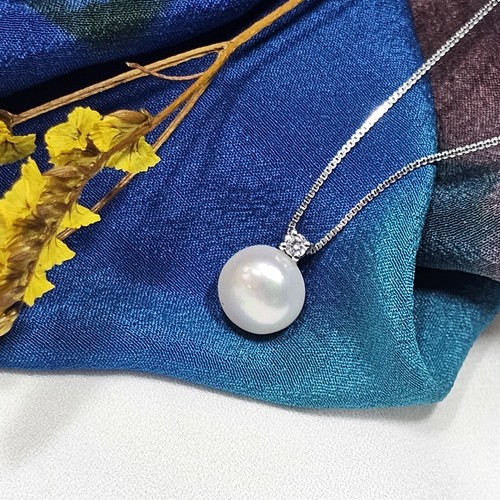 Collier argent 925 perle - argent,