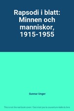 Rapsodi i blatt: Minnen och