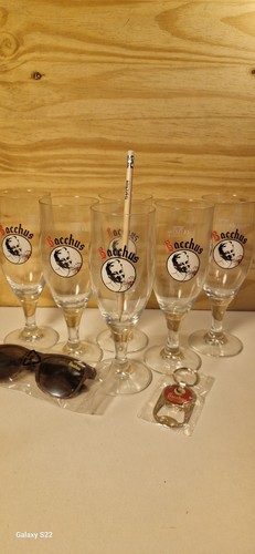 Verres bière bacchus - 6, +
