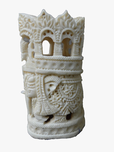 Inde sculpture porte - porte, encens