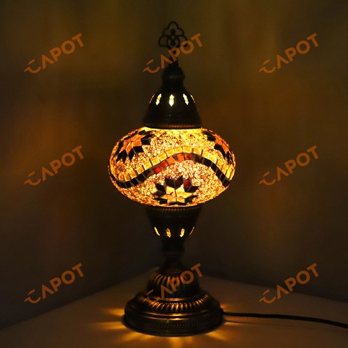 Lampe bureau mosaïque - bureau, en