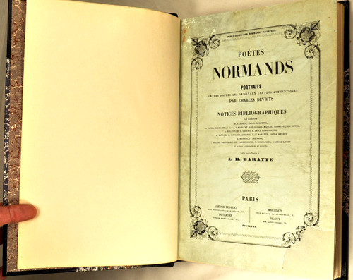Baratte poetes normands - poetes,