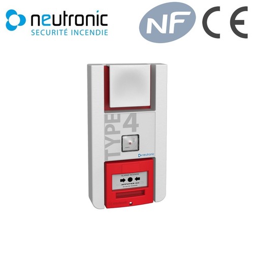 Alarme incendie type - type, 4p