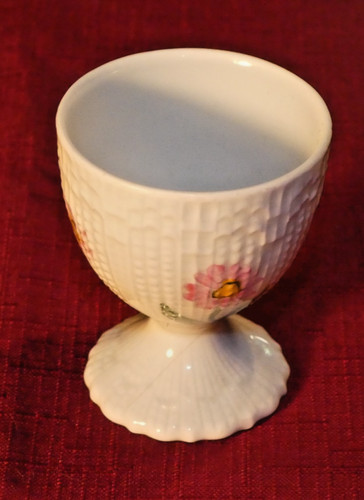 Coquetier porcelaine de - coquetier, en