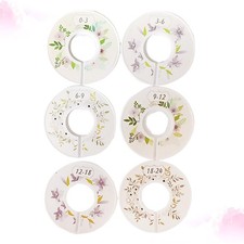 6 Pcs Diviseurs De Garde-robe