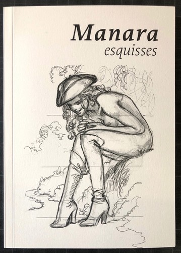 Manara esquisses couverture - manara,