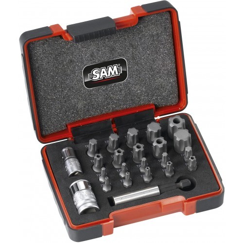 Coffret embouts torx - coffret, 23