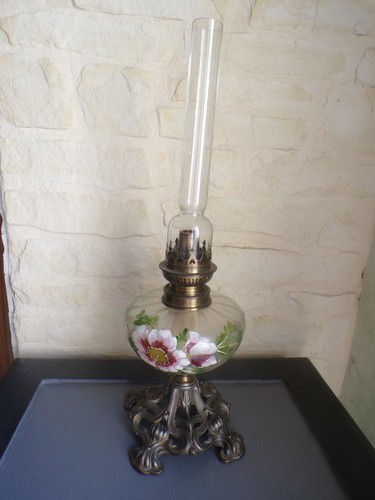 Lampe pétrole émaillée - à,