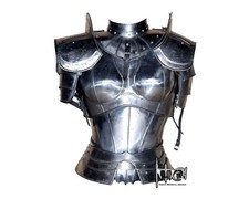 Chevalier médiéval femme fantaisie armure complète dame cuirass cosplay costu...
