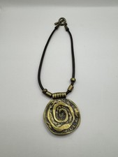 Grand pendentif ethnique en