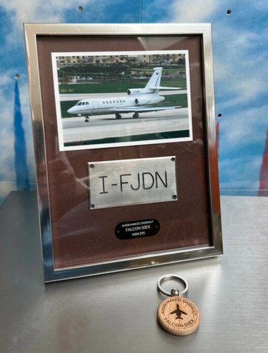 Plaque feu avion dassault - plaque, de