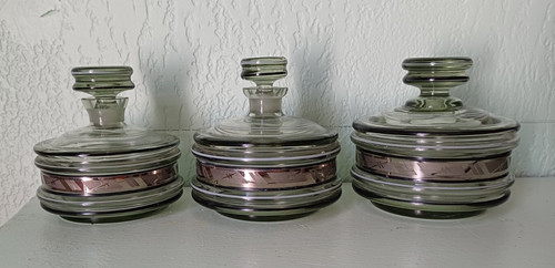 Lot crystal glass - 3,