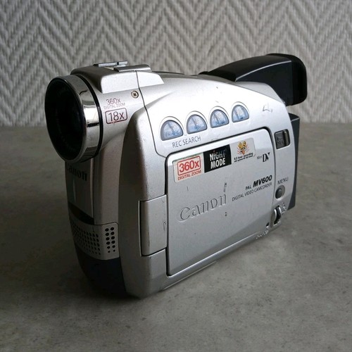 Canon mv600 caméscope - caméscope, minidv