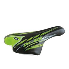 Selle de Vélo Enfant 20/24 pouces Monte Grappa 998 Noir / Vert Avec Chariot  