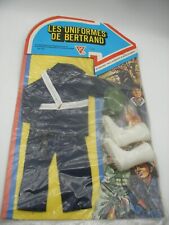 vintage ACTION GI JOE 12'' Action MAN Panoplie Les Uniformes de BERTRAND Outfits