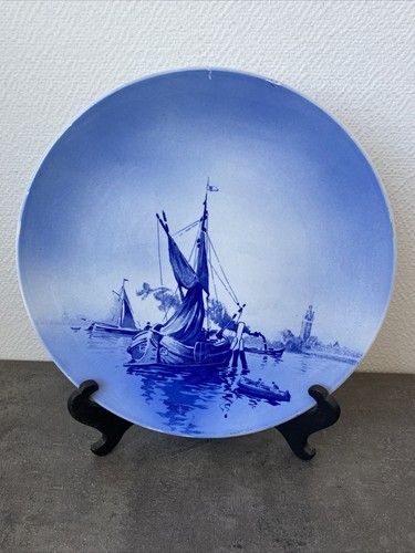 Ancienne assiette decorative - ancienne,