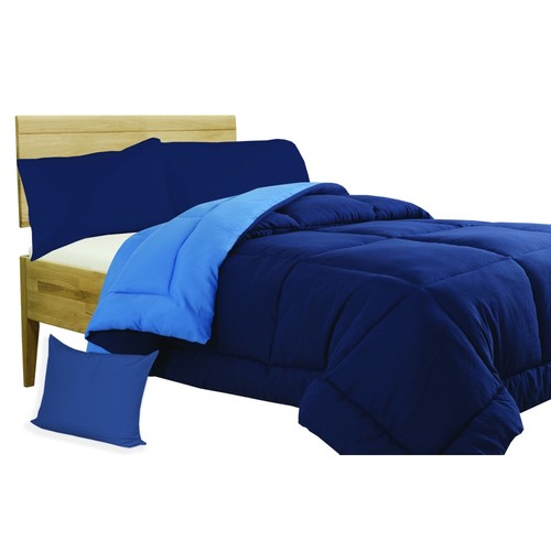 Couette unie - couette, bleu