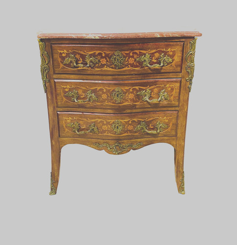 Commode toute faces galbée - , de