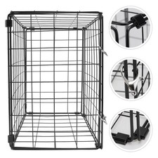  1PC cage de chat de ménage de la cage de fer pratique cage de chat pratique