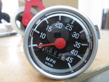 NOS VDO W= 1.6 45MPH 45 MPH Speedometer Speedo Gauge Sachs Puch Moped Mini Bike