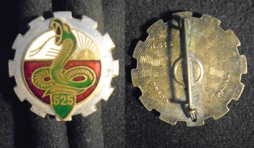 Insigne militaire 525 - insigne,