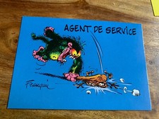 CARTE POSTALE 15X10 FRANQUIN