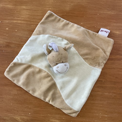 Doudou plat carré - carré, ane