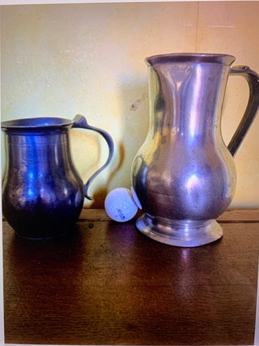 Etain amiens pots - etain, 18e