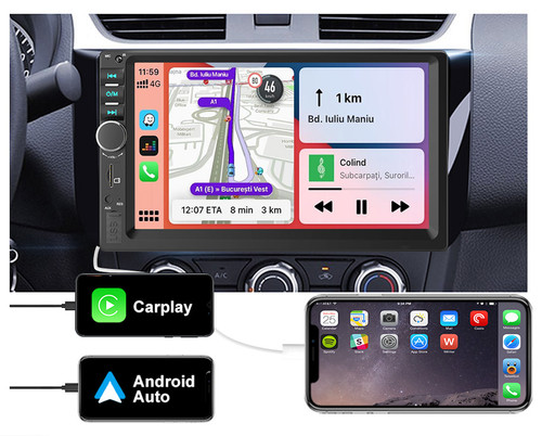 Autoradio android carplay gps - android,