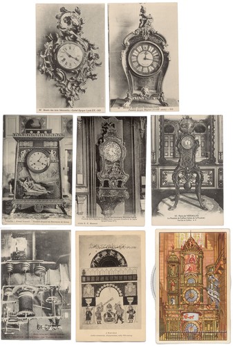 Cpa pendule horloge cartel - horloge,