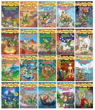 Geronimo Stilton Book Collection 31-50 20 Books