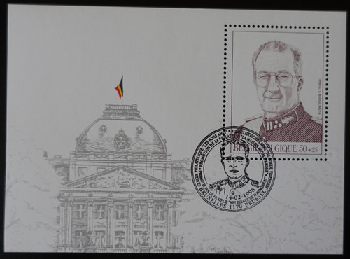 Timbre belgique bloc - belgique,