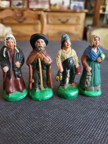 Lot santons carbonel - 4,