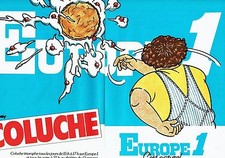 1978 ADVERTISING ADVERTISEMENT 0217 radio Europe1 (2p) Coluche au Théatre du Gymna