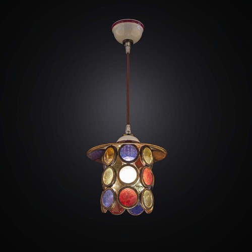 Lustre contemporain fer - lustre, forgé