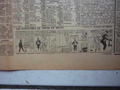 Tintin journal soir - le,