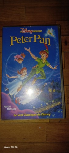 Cassette vhs disney peter pan - cassette,