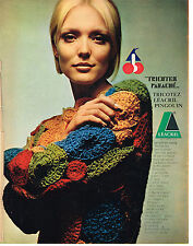 ADVERTISING 1965 PENGUIN wool LEACRIL