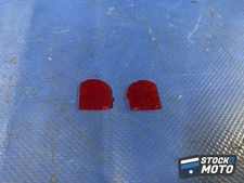 Plastique rouge de compteur