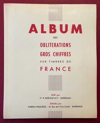 Obliterations gros chiffres - gros,