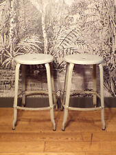 ANCIEN PAIRE TABOURET NICOLLE