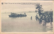 Belgian CONGO High Congo transportation 1910s PC