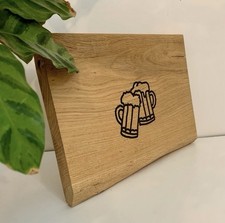 Planche décorative artisanale