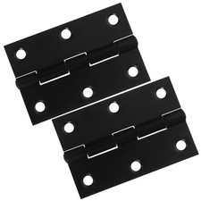  2 Pcs Paumelles De Porte Charniere Charnières Garde-robe Hinges En Métal