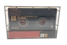? Sony UX-90 Chrome Cassette Vintage 90s Japan - with Stickers ?