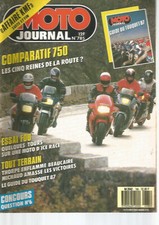 MOTO JOURNAL N°785 JAWA 500 / DUCATI PASO / HONDA VFR / KAWA GPX / SUZ GSX/R