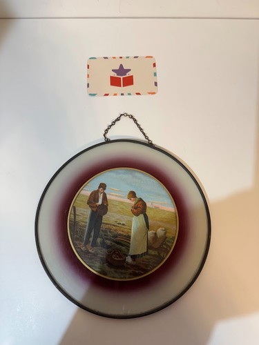 Peinture miniature sous - , verre
