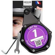 Porte Vignette Crit Air Moto
