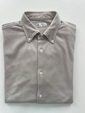 Tailoring Ripense Polo In Piquet Di Cotton Beige 